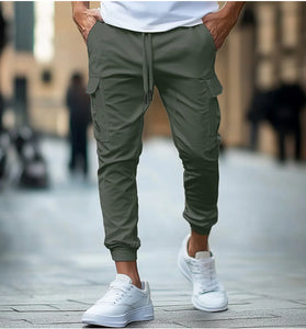 Norman - Mens Cargo Pants Spacious Pockets Lightweight Durable Fabric